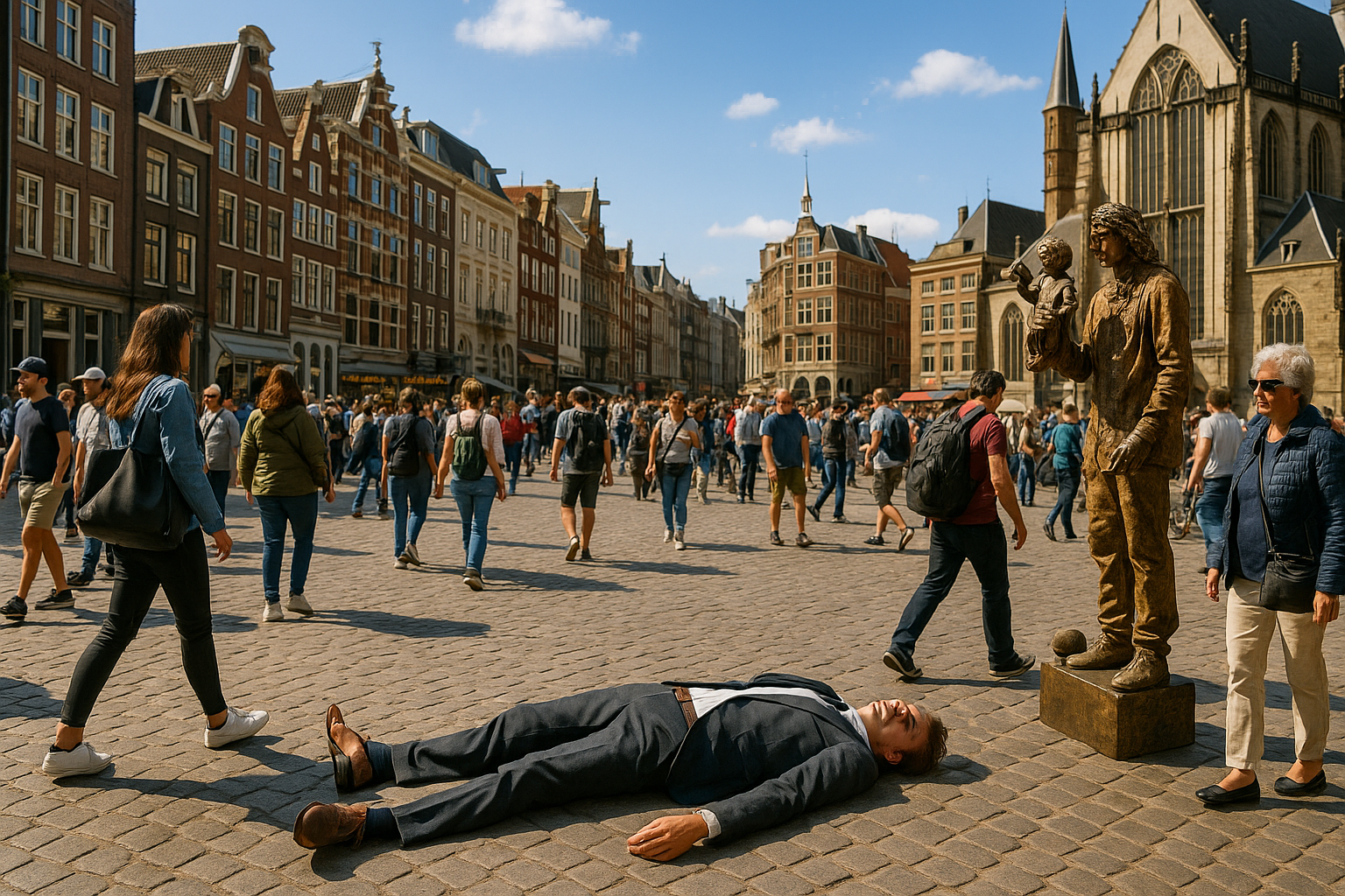 Mysterieuze Moord op het Plein
